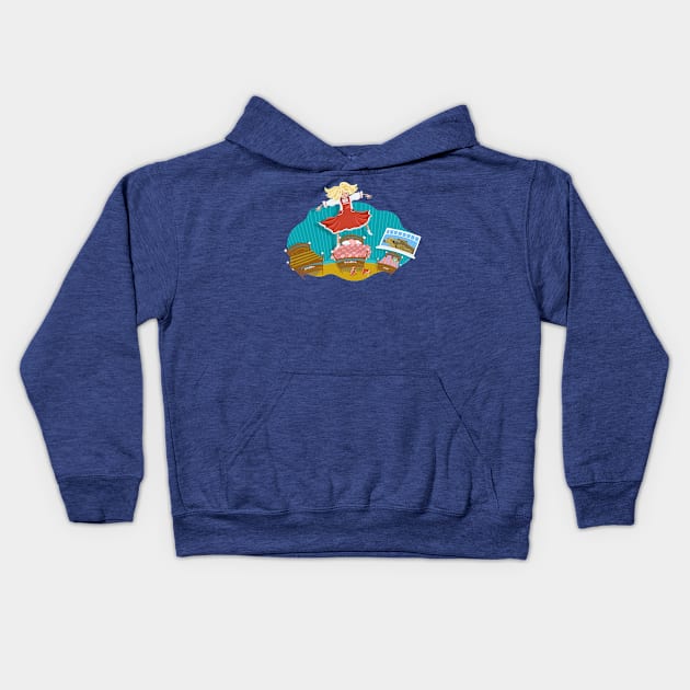 Goldilocks’ Dream Kids Hoodie by BullShirtCo